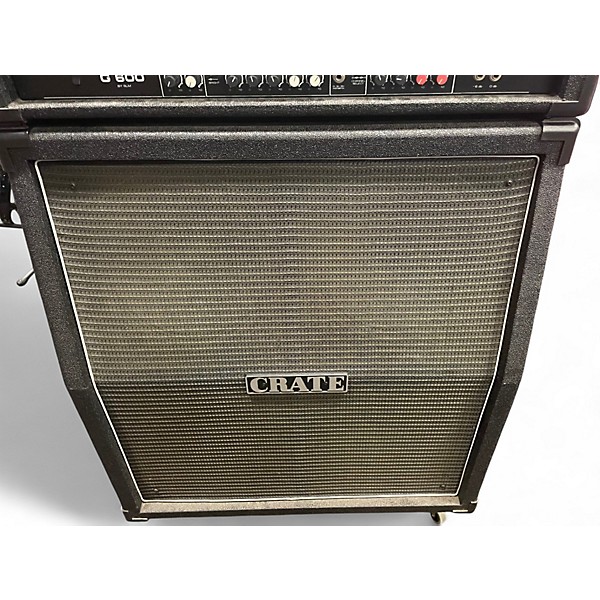 Used Crate G600 HEAD/GC412TS Guitar Stack