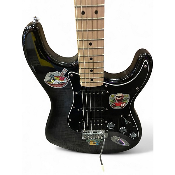 Used Squier AFFINITY HSS STRATOCASTER Silverburst Solid Body Electric Guitar