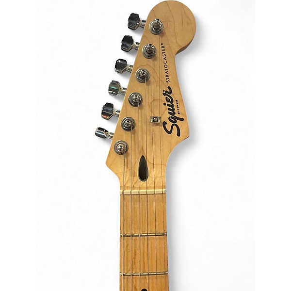 Used Squier Bullet Stratocaster 2 Tone Sunburst Solid Body Electric Guitar