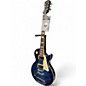 Used Epiphone Les Paul Standard Trans Blue Solid Body Electric Guitar