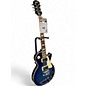 Used Epiphone Les Paul Standard Trans Blue Solid Body Electric Guitar