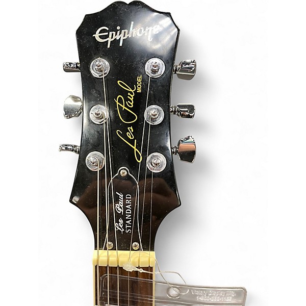 Used Epiphone Les Paul Standard Trans Blue Solid Body Electric Guitar