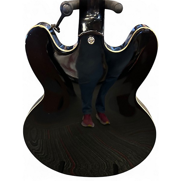 Used Epiphone Riviera Custom P93 Black Royale Black Hollow Body Electric Guitar