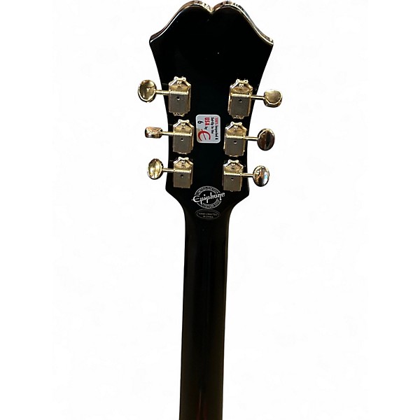 Used Epiphone Riviera Custom P93 Black Royale Black Hollow Body Electric Guitar