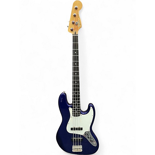 Used Fender Standard Jazz Bass blue Electric Bass Guitar