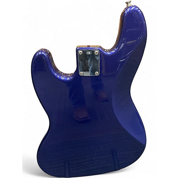 Used Fender Standard Jazz Bass blue Electric Bass Guitar