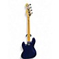 Used Fender Standard Jazz Bass blue Electric Bass Guitar
