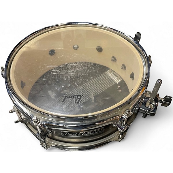 Used Pearl 10in M80 Brushed Steel Drum