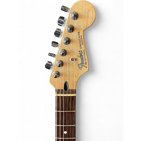 Used Fender Standard Stratocaster HSS Sage Green Metallic Solid Body Electric Guitar