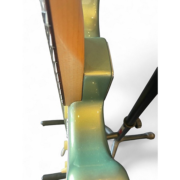 Used Fender Standard Stratocaster HSS Sage Green Metallic Solid Body Electric Guitar