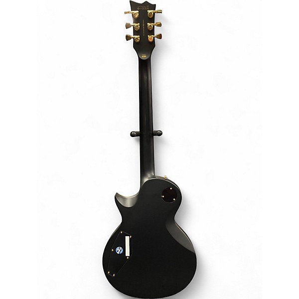 Used ESP LTD EC1000 Deluxe Duncan Vintage Black Solid Body Electric Guitar