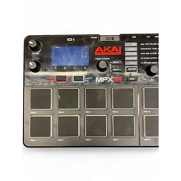Used Akai Professional MPX16 Production Controller