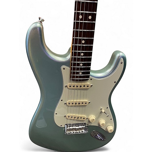 Used Fender American Professional II Stratocaster MYSTIC SURF GREEN Solid Body Electric Guitar