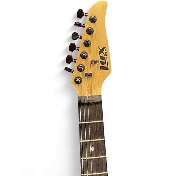 Used Lyx Pro STRAT Natural Solid Body Electric Guitar