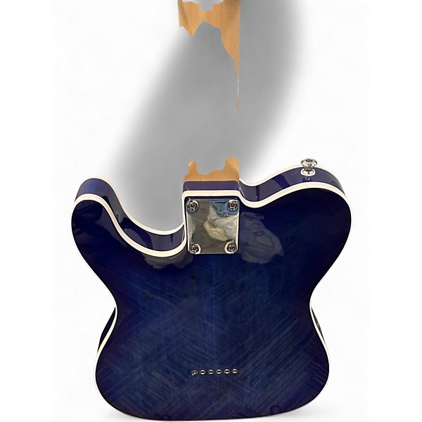 Used G&L Tribute ASAT Classic Bright Blue Burst Solid Body Electric Guitar