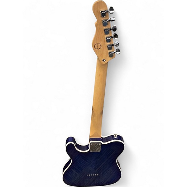 Used G&L Tribute ASAT Classic Bright Blue Burst Solid Body Electric Guitar