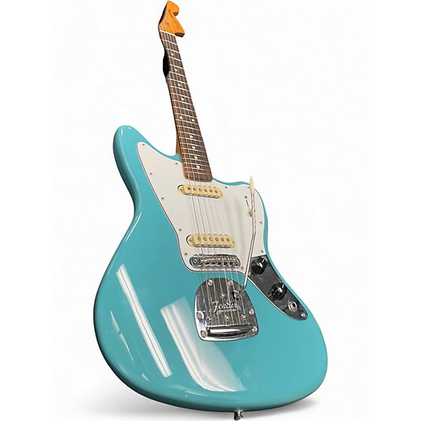 Used Fender Player II Jaguar AQUATONE BLUE Solid Body Electric Guitar