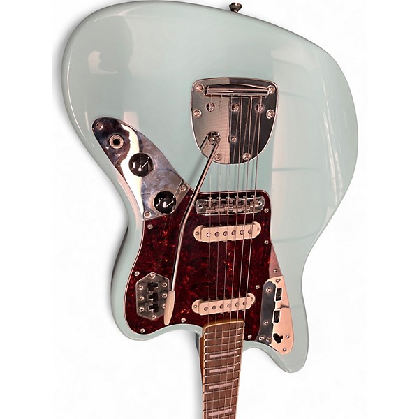 Used Squier CLASSIC VIBE 70S JAGUAR Daphne Blue Solid Body Electric Guitar