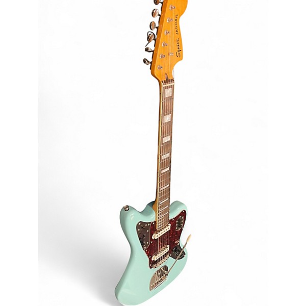 Used Squier CLASSIC VIBE 70S JAGUAR Daphne Blue Solid Body Electric Guitar