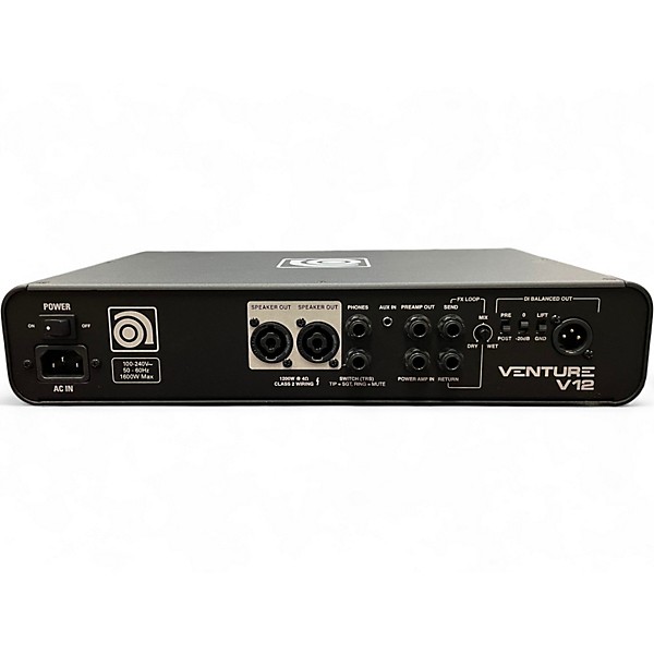 Used Ampeg VENTURE V12 Bass Amp Head