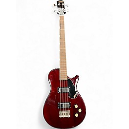 Used Gretsch Guitars Streamliner Jet Club Bass Red Electric Bass Guitar
