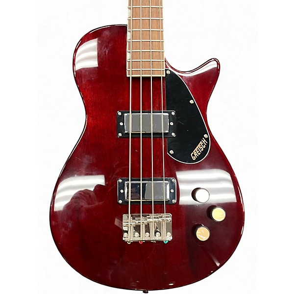 Used Gretsch Guitars Streamliner Jet Club Bass Red Electric Bass Guitar