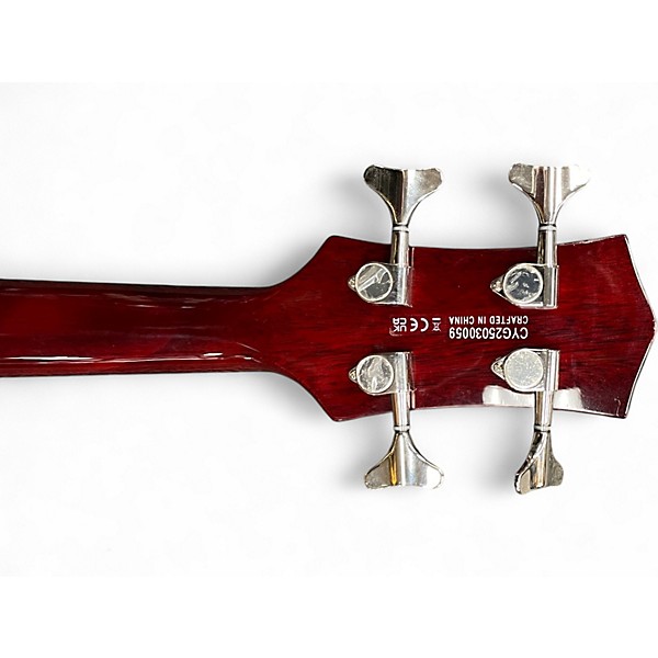 Used Gretsch Guitars Streamliner Jet Club Bass Red Electric Bass Guitar