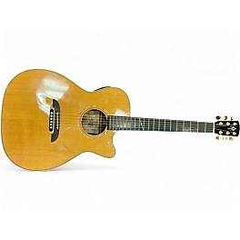 Used Alvarez WY1 Yairi Stage OM/Folk Natural Acoustic Electric Guitar