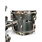 Used Pearl 5 Piece ROADSHOW AQUA BLUE GLITTER Drum Kit
