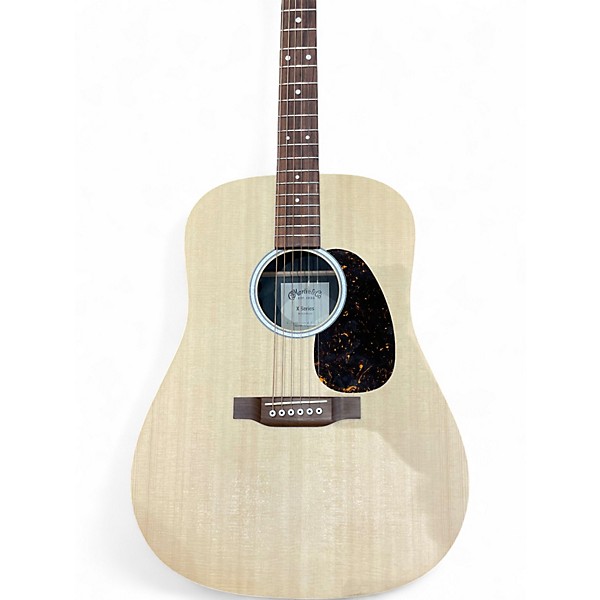 Used Martin DX2E Natural Acoustic Electric Guitar