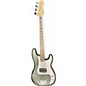 Used Squier Debut Series Precision Bass Matte Black Electric Bass Guitar thumbnail