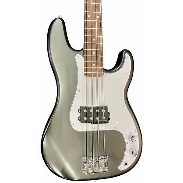 Used Squier Debut Series Precision Bass Matte Black Electric Bass Guitar