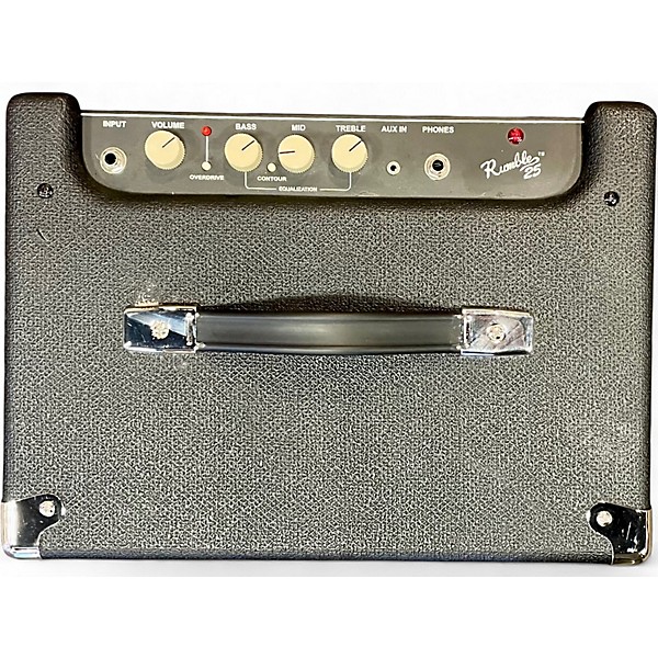 Used Fender Rumble 25 25W 1x8 Bass Combo Amp
