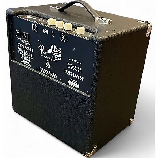 Used Fender Rumble 25 25W 1x8 Bass Combo Amp