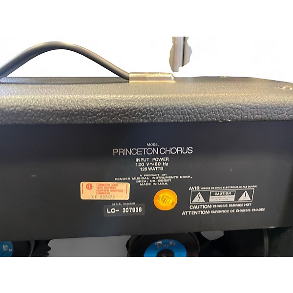 Used Fender Princeton Chorus Guitar Combo Amp