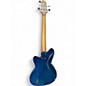 Used Ibanez TMB405TA Cosmic Blue Starburst Electric Bass Guitar