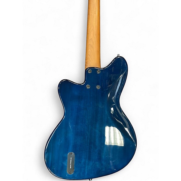 Used Ibanez TMB405TA Cosmic Blue Starburst Electric Bass Guitar