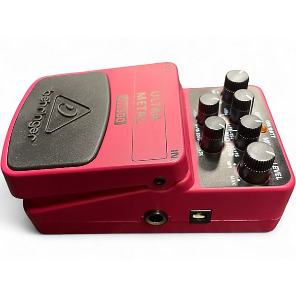 Used Behringer UM300 Ultra Metal Distortion Effect Pedal