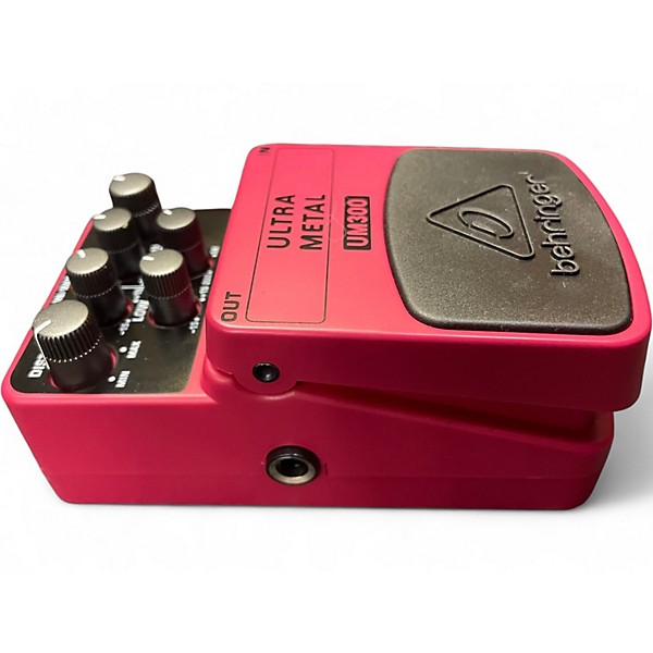 Used Behringer UM300 Ultra Metal Distortion Effect Pedal