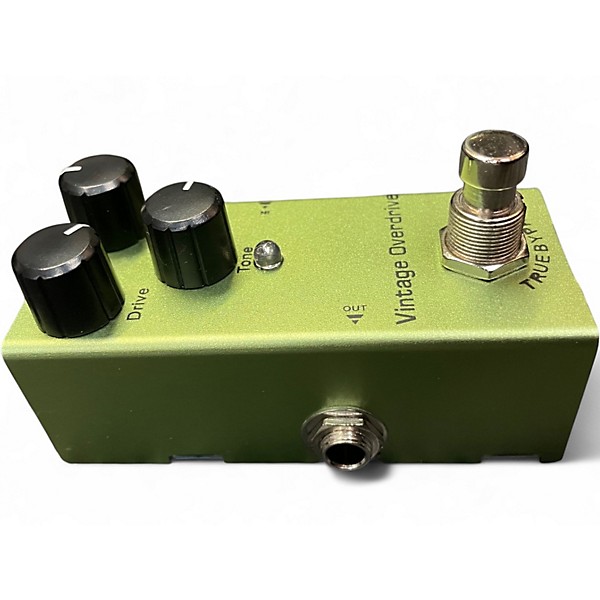 Used True Bypass Vintage Over drive Effect Pedal Package