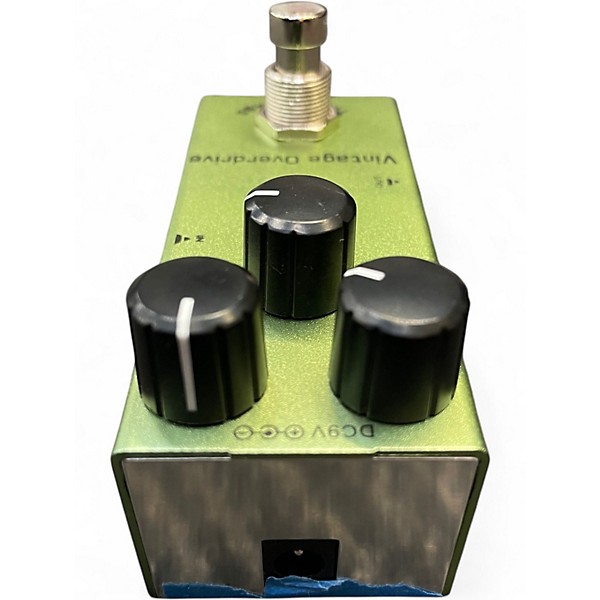 Used True Bypass Vintage Over drive Effect Pedal Package