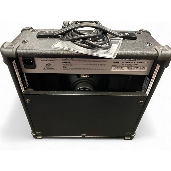 Used Line 6 Spider IV 15W 1X8 Guitar Combo Amp