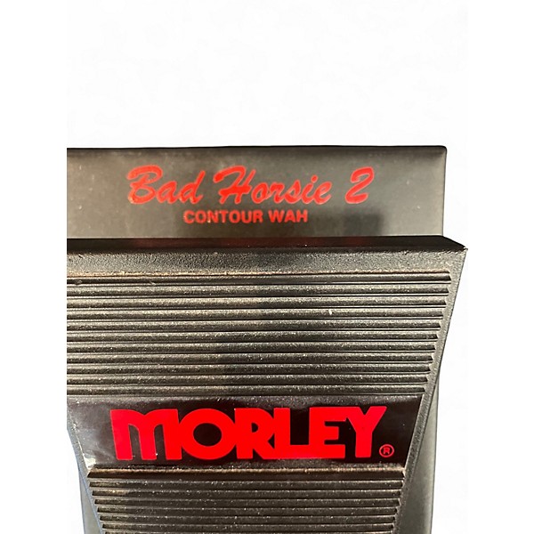 Used Morley Steve Vai Bad Horsie 2 Contour Wah Effect Pedal
