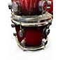 Used PDP by DW 6 Piece X7 6 Piece Drum Kit Red Drum Kit