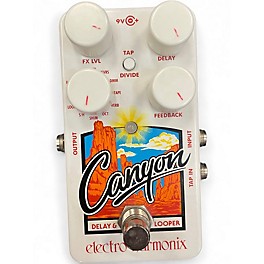 Used Electro-Harmonix Canyon Delay and Looper Effect Pedal