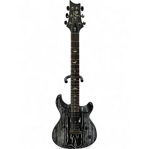 Used PRS SE CE 24 SANDBLASTED WHITE Solid Body Electric Guitar