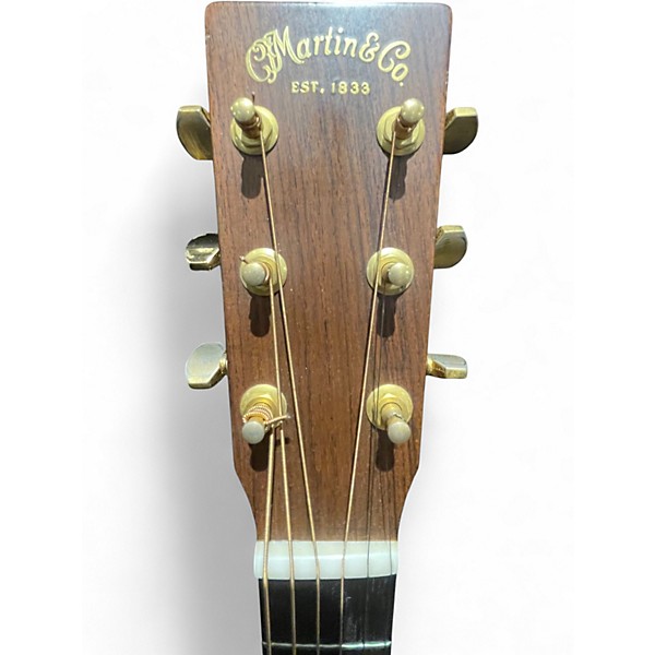 Used Martin custom Natural Acoustic Electric Guitar