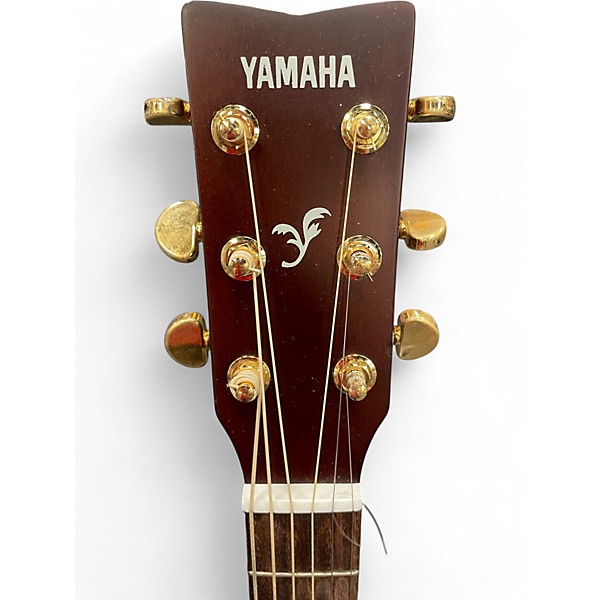 Used Yamaha FX335C Natural Acoustic Electric Guitar