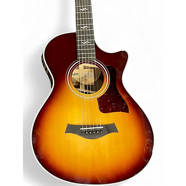 Used Taylor 412ce-R 12-fret LTD Sunburst Acoustic Electric Guitar