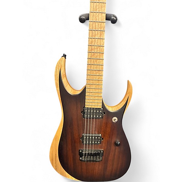 Used Ibanez RGDIX6MRW Natural Solid Body Electric Guitar